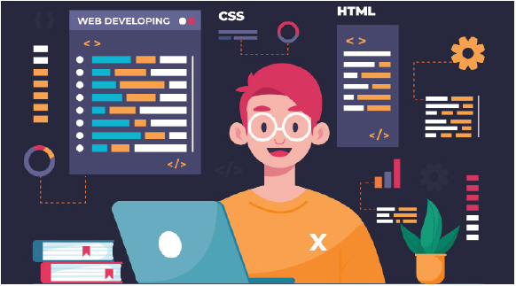 Web Developer Types Infographic